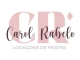 Logo Carol Rabelo Locações de Festas